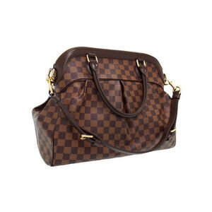 Louis Vuitton Ebene Damier Trevi Bag Brown